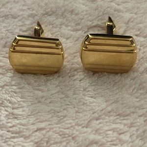 Goldtone Cuff Links